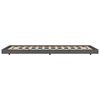 vidaXL Bed Frame without Mattress Grey 80x200 cm Solid Wood Pine