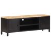 vidaXL TV Cabinet 120x30x40 cm Solid Rough Mango Wood
