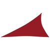 vidaXL Sunshade Sail Oxford Fabric Triangular 4x5x6.4 m Red