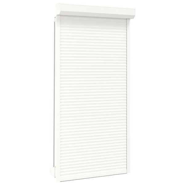 vidaXL Roller Shutter Aluminium 110x220 cm White