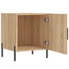 vidaXL Bedside Cabinet Sonoma Oak 40x40x50 cm Engineered Wood