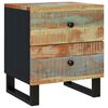 vidaXL Bedside Cabinets 2 pcs 40x33x46 cm Solid Wood Reclaimed