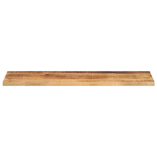 vidaXL Table Top 100x30x2.5 cm Rectangular Solid Wood Rough Mango