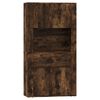 vidaXL Highboard Smoked Oak Engineered Wood