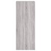 vidaXL TV Wall Cabinet Grey Sonoma 40.5x30x102 cm Engineered Wood
