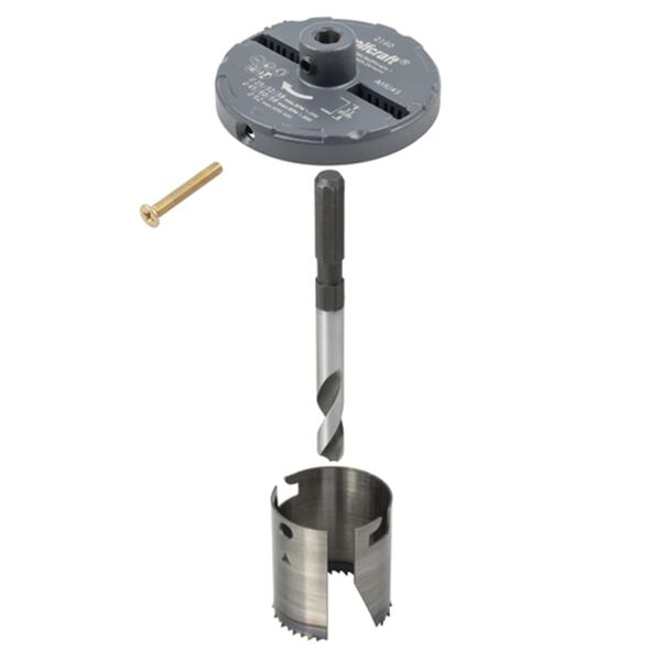 wolfcraft Standard Hole Saw Tungsten Steel 33 mm 2160000