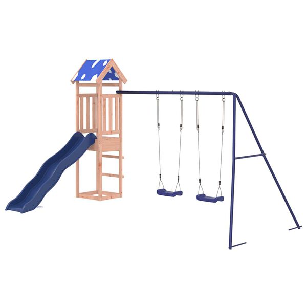 vidaXL Outdoor Playset Solid Wood Douglas