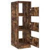 vidaXL Laundry Cabinet Smoked Oak 50 x 68 x 162 cm Engineered wood