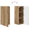 vidaXL TV Wall Cabinet Set 4 pcs Artisan Oak Engineered Wood