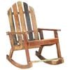 vidaXL Garden Rocking Chair Solid Reclaimed Wood