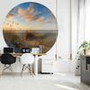 WallArt Wallpaper Circle Beachlife 190 cm
