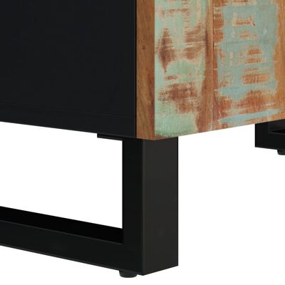 vidaXL 3 Piece Bathroom Furniture Set Solid Wood Reclaimed