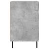 vidaXL Bedside Cabinet Concrete Grey 40x40x66 cm Engineered Wood