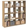 vidaXL Book Cabinet Artisian Oak 102x29x143 cm Engineered Wood