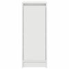 vidaXL Shoe Cabinet White 29.5x34x76 cm Engineered Wood