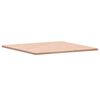 vidaXL Table Top 60x60x1.5 cm Square Solid Wood Beech