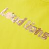 Kids' T-shirt with Cap Sleeves Bright Yellow 104