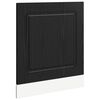 vidaXL Kitchen Cabinet Kalmar Black Oak 60 x 1.5 x 67 cm