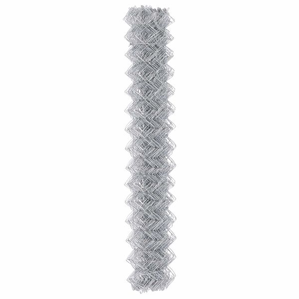 vidaXL Chain Link Fence Silver 10 x 1.5 m Galvanised steel