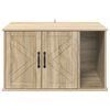 vidaXL Cat House Sonoma 85 x 55 x 50 cm Engineered Wood