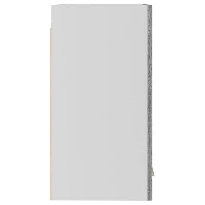 vidaXL Hanging Cabinet Grey Sonoma 29.5x31x60 cm Engineered Wood