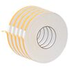 vidaXL Self-adhesive Foam Tape 5 pcs White 10mm x 10m CR Foam