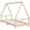 vidaXL Kids Bed Frame 80x200 cm Solid Wood Pine