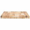 vidaXL Bathroom Vanity Top Untreated 60x50x4 cm Solid Wood Acacia