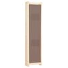 vidaXL 6-Panel Room Divider Brown 240x170x4 cm Fabric