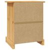 vidaXL Bedside Cabinet Mexican Pine Corona Range 53x39x66 cm