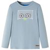 vidaXL Kids'T-shirt with Long Sleeves Light Blue 128