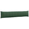 vidaXL Sofa Pillows 2 pcs Dark Green 200 x 40 cm Corduroy Fabric