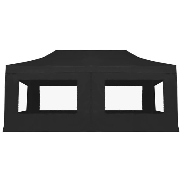 vidaXL Professional Folding Party Tent with Walls Aluminium 6x3 m Anthracite