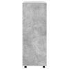 vidaXL Wardrobe Concrete Grey 80x40x110 cm Engineered Wood