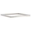 vidaXL Snail Fences 20 pcs 100 x 3.5 x 25 cm Stainless Steel Silver