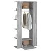 vidaXL Hallway Cabinets 2 pcs Grey Sonoma Engineered Wood
