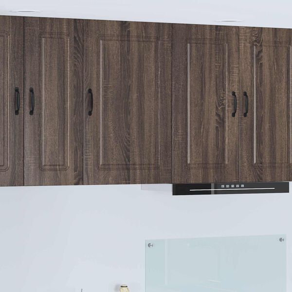 vidaXL Kitchen Cabinet with Storage Kalmar Brown Oak 50 x 31 x 80 cm
