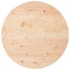 vidaXL Table Top Round Ø60x3 cm Solid Wood Pine