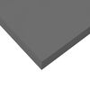 vidaXL Floating Wall Shelves 4 pcs High Gloss Grey 50x23x3.8 cm MDF