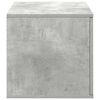 vidaXL Storage Cabinet 2 pcs Concrete Grey 127 x 41 x 40 cm