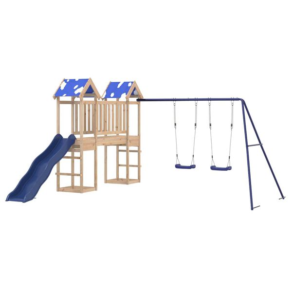 vidaXL Outdoor Playset Solid Wood Pine