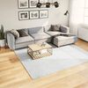 vidaXL Rug OVIEDO Short Pile Grey 240x240 cm