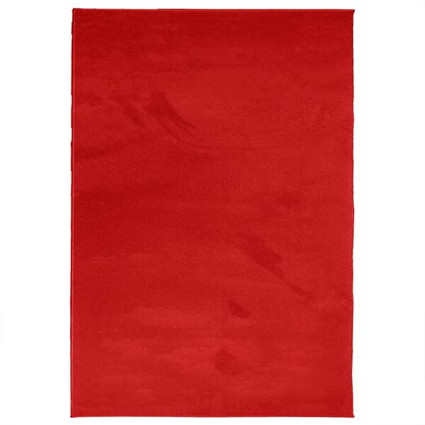 vidaXL Rug OVIEDO Short Pile Red 160x230 cm