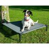 dobar Outdoor Dog Lounge with Sunshade Anthracite