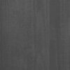 vidaXL Wardrobe HAMAR Dark Grey 99x45x137 cm Solid Wood Pine
