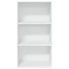 vidaXL Bookcase White 60x30x114 cm Engineered Wood