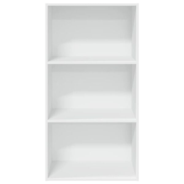 vidaXL Bookcase White 60x30x114 cm Engineered Wood