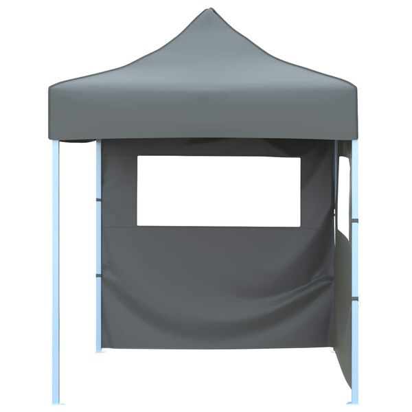 vidaXL Party Tent Folding Anthracite 200 x 200 x 315 cm Oxford Fabric