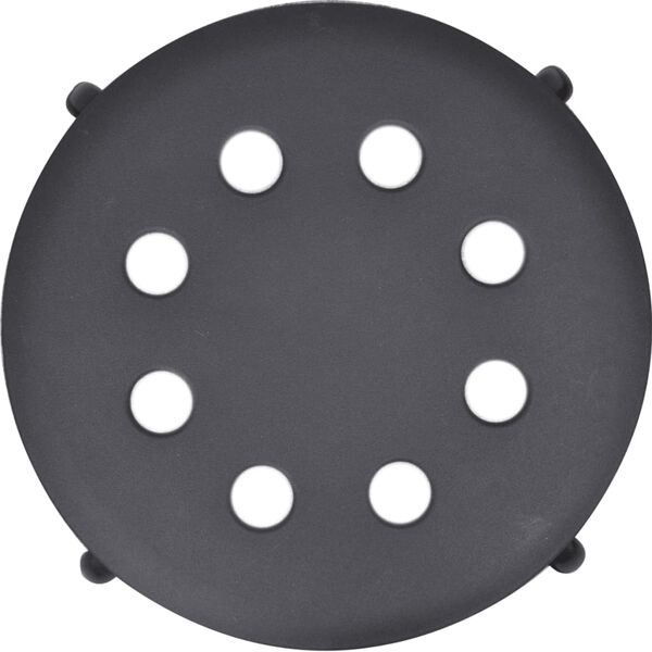 vidaXL Stacking Stools 4 pcs Black Plastic