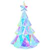 vidaXL Prismatic Iridescent LED Christmas Tree Multicolour